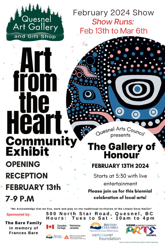Gallery of Honour and Art From the Heart poster for February 2024